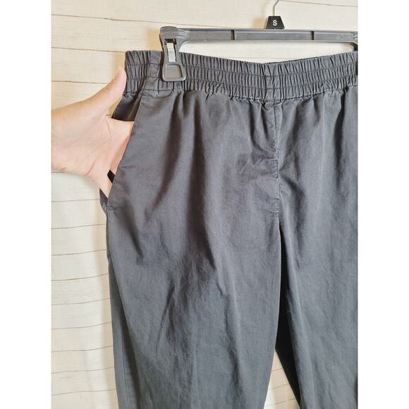 Everlane Easy Pull On Pant in Black, sz 8 - Picture 2 of 15